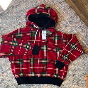 Ralph Lauren NWT Red Plaid Hoodie